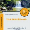 Apostila Analista Em Licitação E Contratos Prefeitura de Vila Propício GO 2024