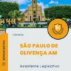 Apostila Assistente Legislativo Câmara de São Paulo de Olivença AM 2024