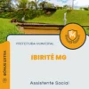 Apostila Assistente Social Prefeitura de Ibirité MG 2024