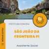 Apostila Assistente Social Prefeitura de São João da Fronteira PI 2024