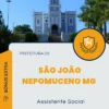 Apostila Assistente Social Prefeitura São João Nepomuceno MG 2024