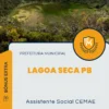 Apostila Assistente Social CEMAE Prefeitura Lagoa Seca PB 2024