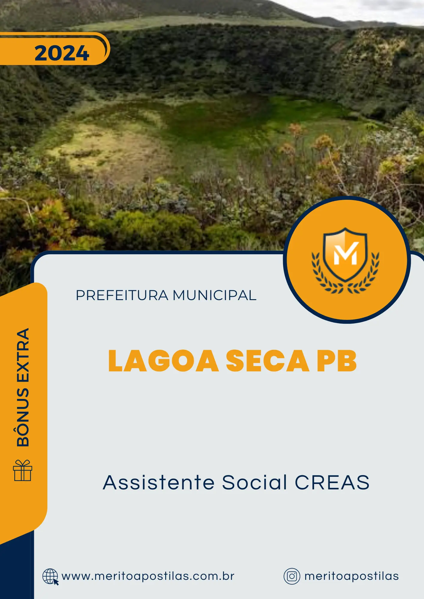 Apostila Assistente Social CREAS Prefeitura Lagoa Seca PB 2024