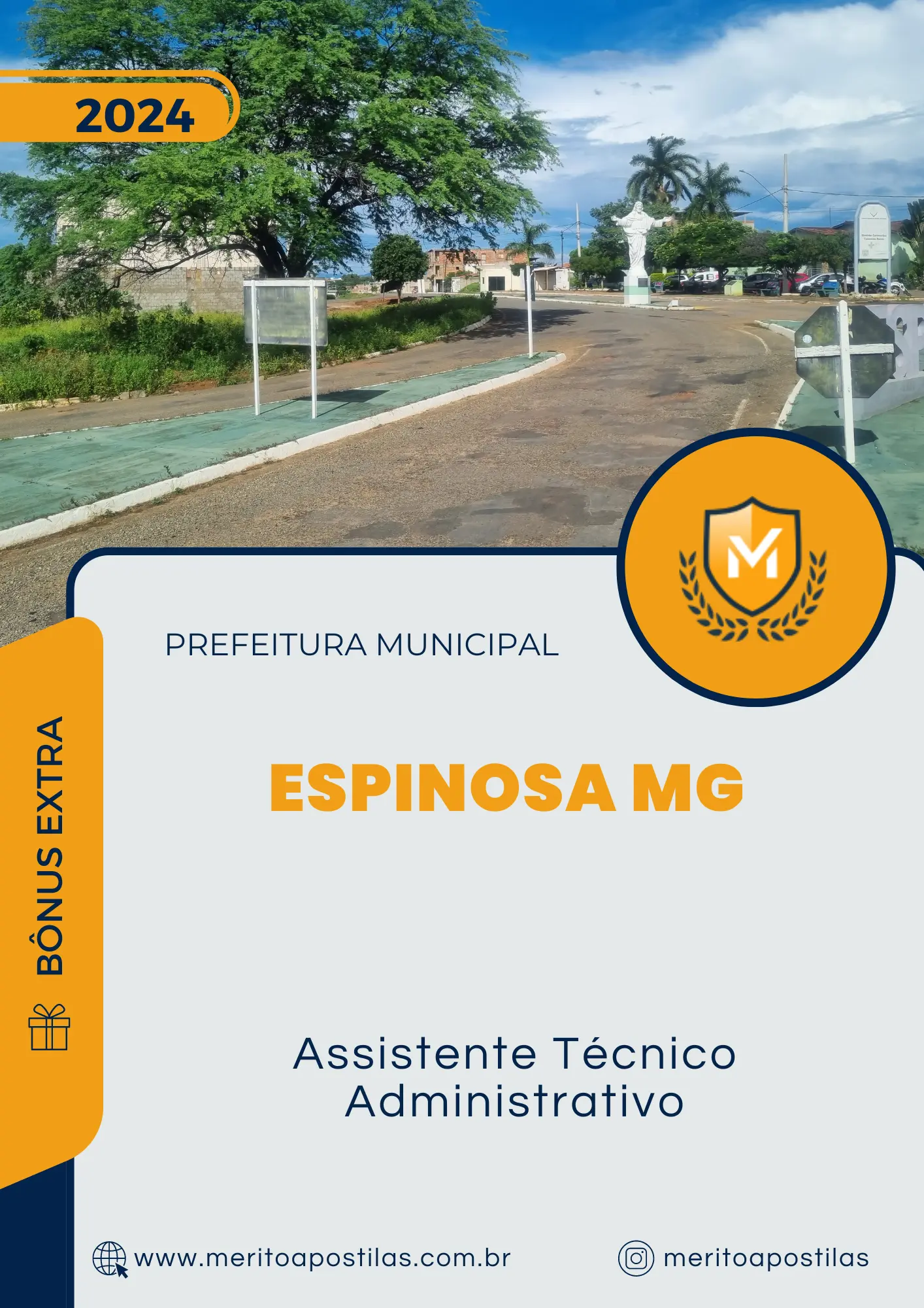 Apostila Assistente Técnico Administrativo Prefeitura de Espinosa MG 2024