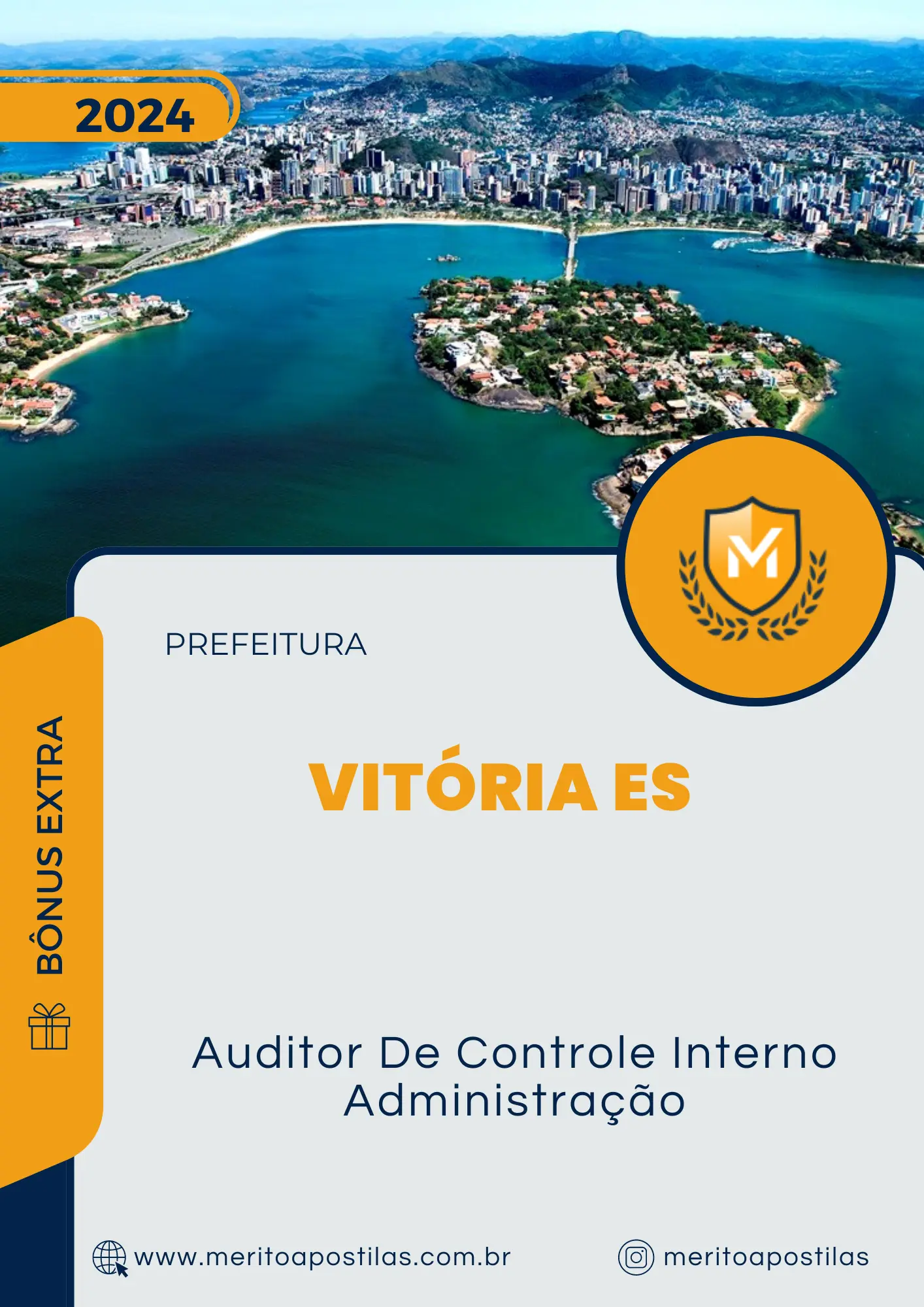 Apostila Auditor De Controle Interno Administração Prefeitura de Vitória ES 2024