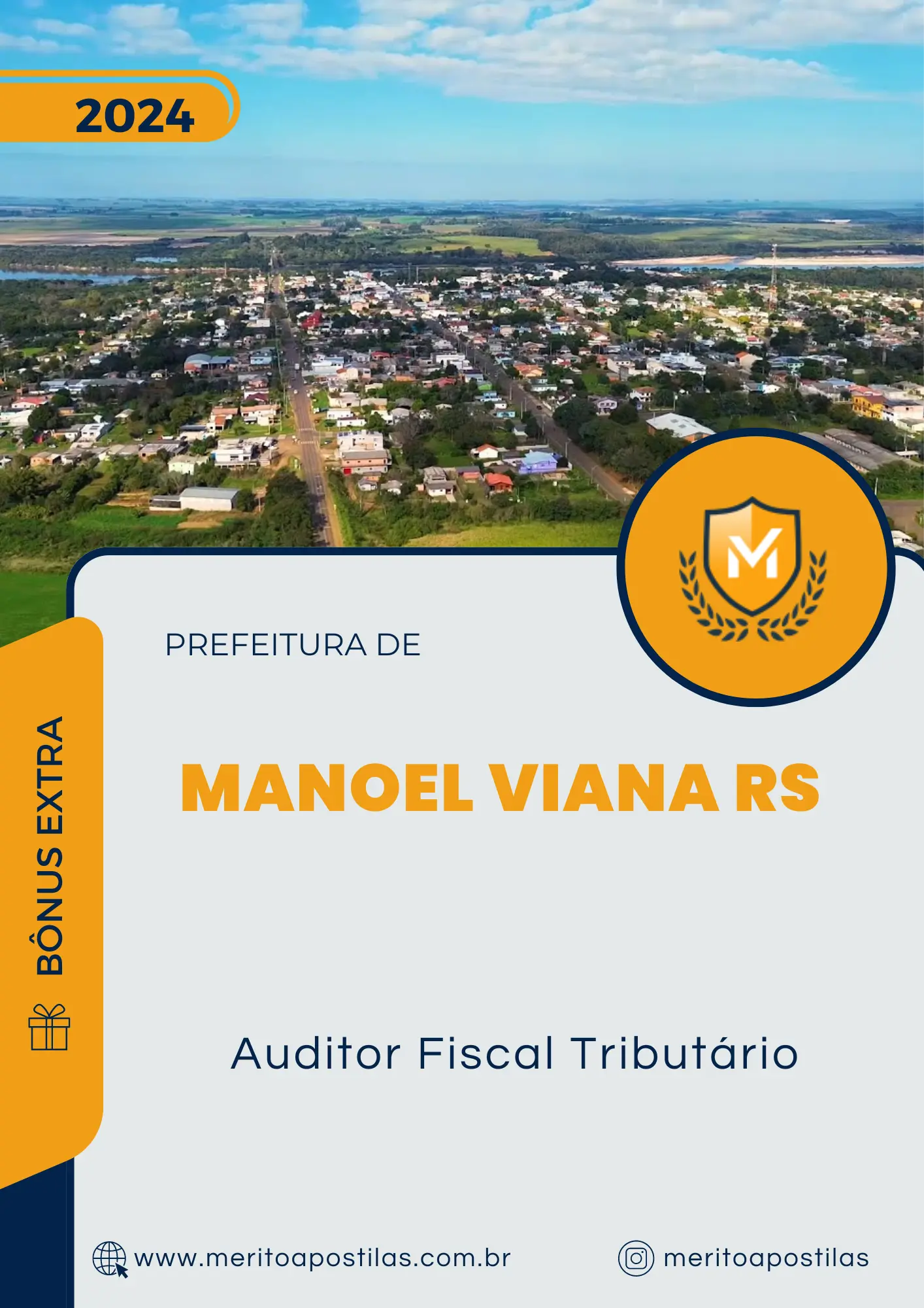 Apostila Auditor Fiscal Tributário Prefeitura de Manoel Viana RS 2024