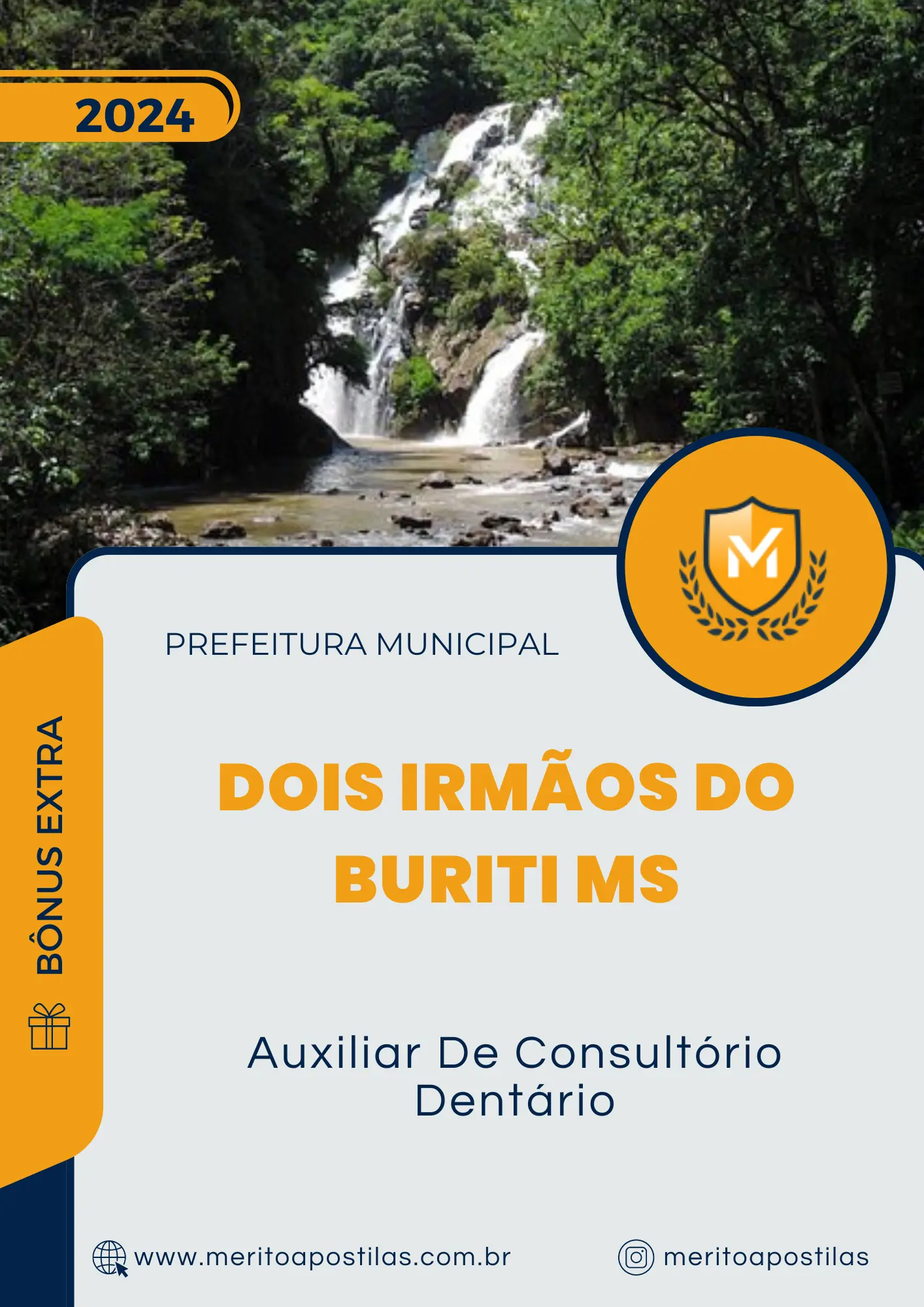 Apostila Auxiliar De Consultório Dentário Prefeitura de Dois Irmãos do Buriti MS 2024