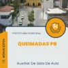 Apostila Auxiliar De Sala De Aula Prefeitura de Queimadas PB 2024