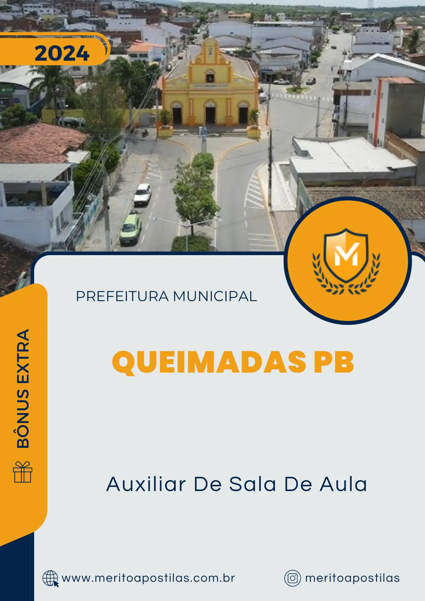 Apostila Auxiliar De Sala De Aula Prefeitura de Queimadas PB 2024 ...