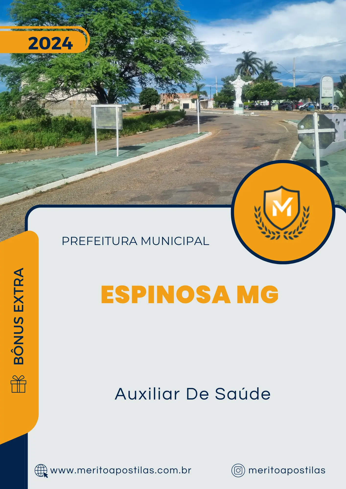 Apostila Auxiliar De Saúde Prefeitura de Espinosa MG 2024