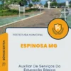 Apostila Auxiliar De Serviços Da Educação Básica Prefeitura de Espinosa MG 2024
