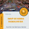 Apostila Auxiliar De Serviços Gerais Concurso IMUP de Serra Ramalho BA 2024