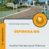 Apostila Auxiliar De Serviços Públicos Prefeitura de Espinosa MG 2024