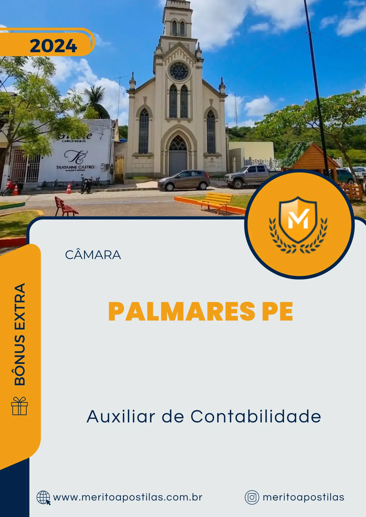 Apostila Auxiliar de Contabilidade Câmara de Palmares PE 2024