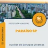 Apostila Auxiliar de Serviços Diversos Prefeitura de Paraíso SP 2024