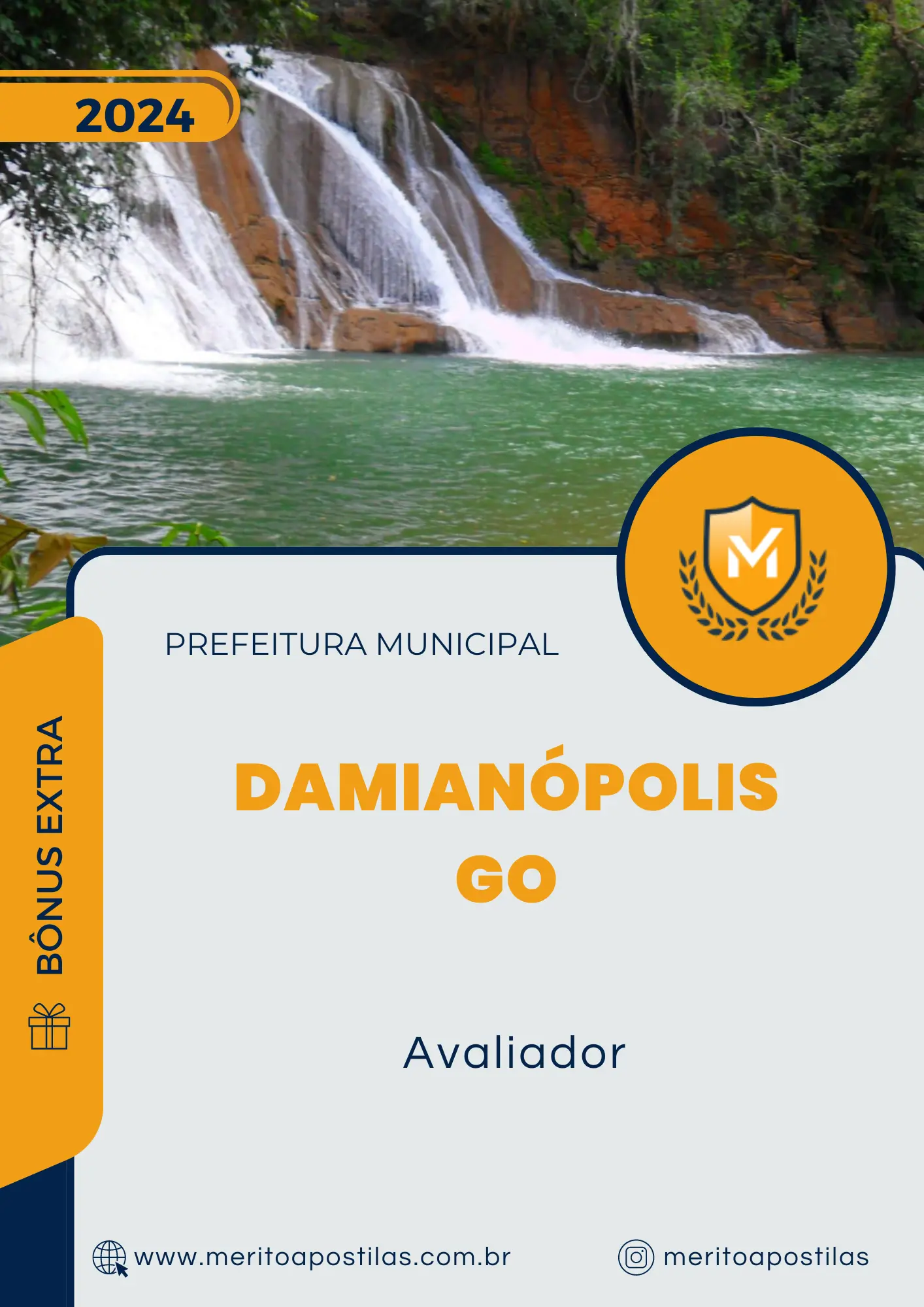 Apostila Avaliador Prefeitura de Damianópolis GO 2024