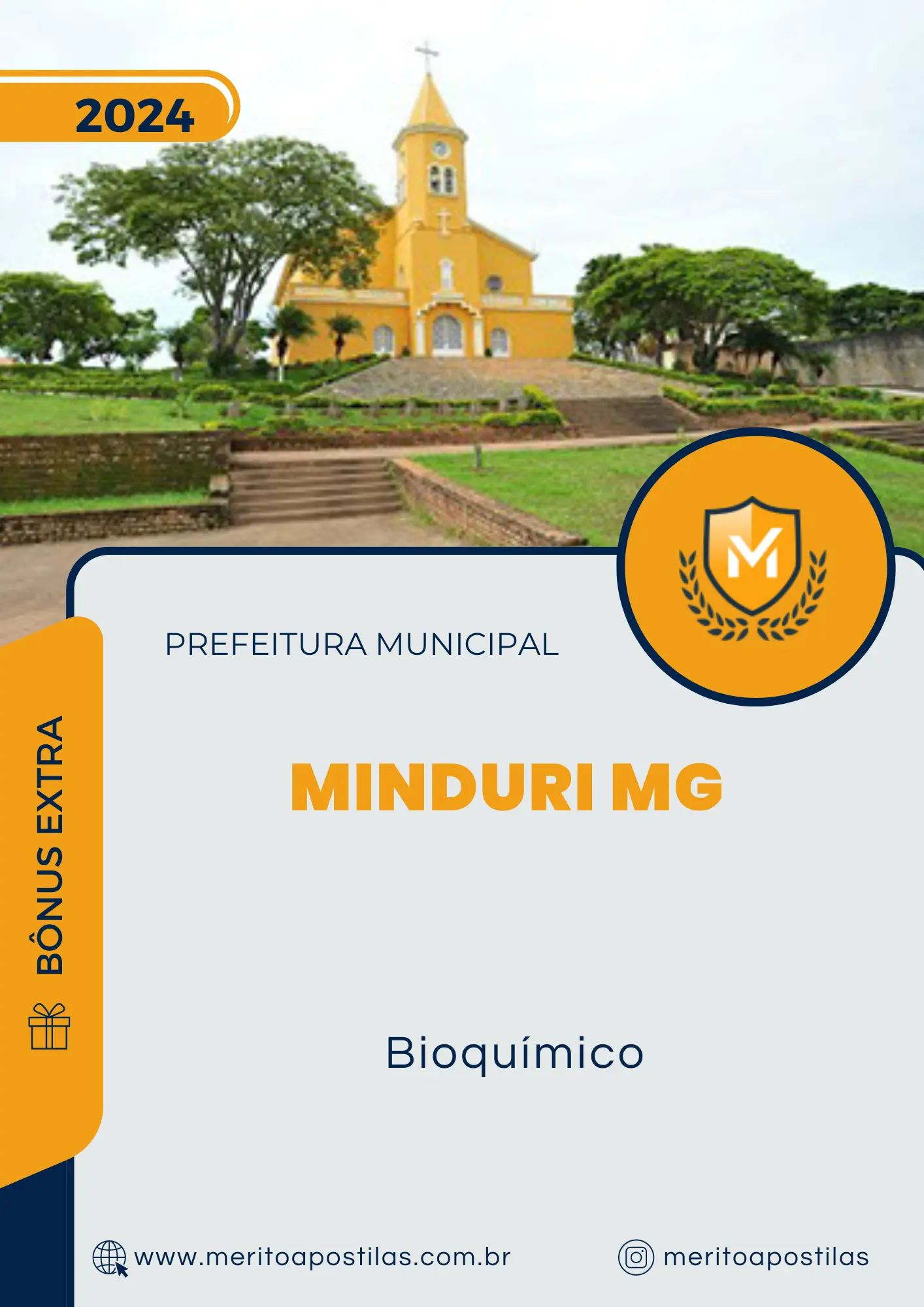 Apostila Bioquímico Prefeitura de Minduri MG 2024