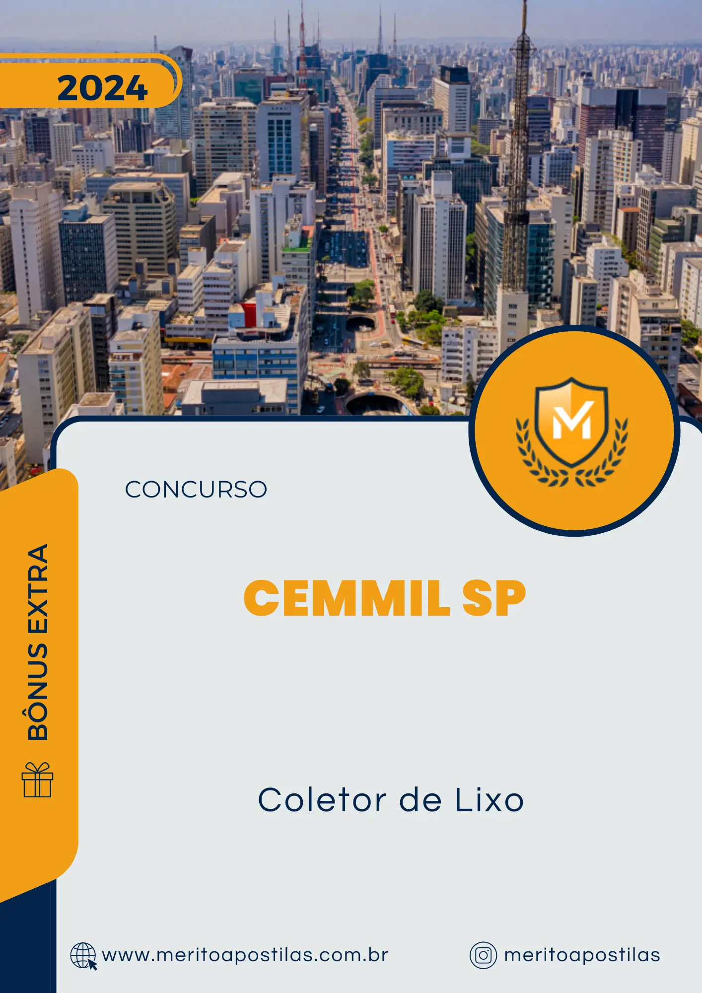 Apostila Coletor de Lixo Concurso CEMMIL SP 2024