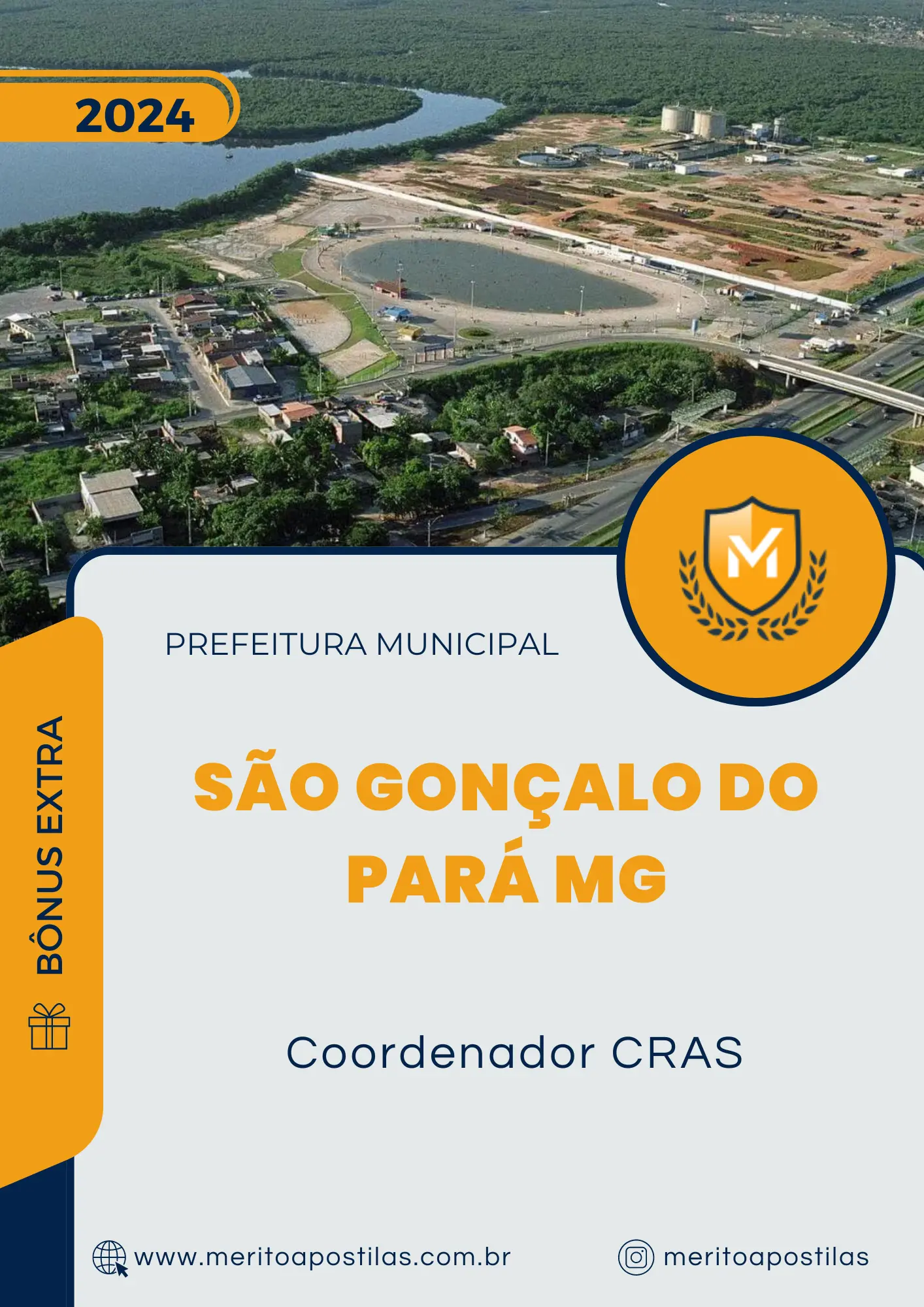 Apostila Coordenador CRAS Prefeitura de São Gonçalo do Pará MG 2024