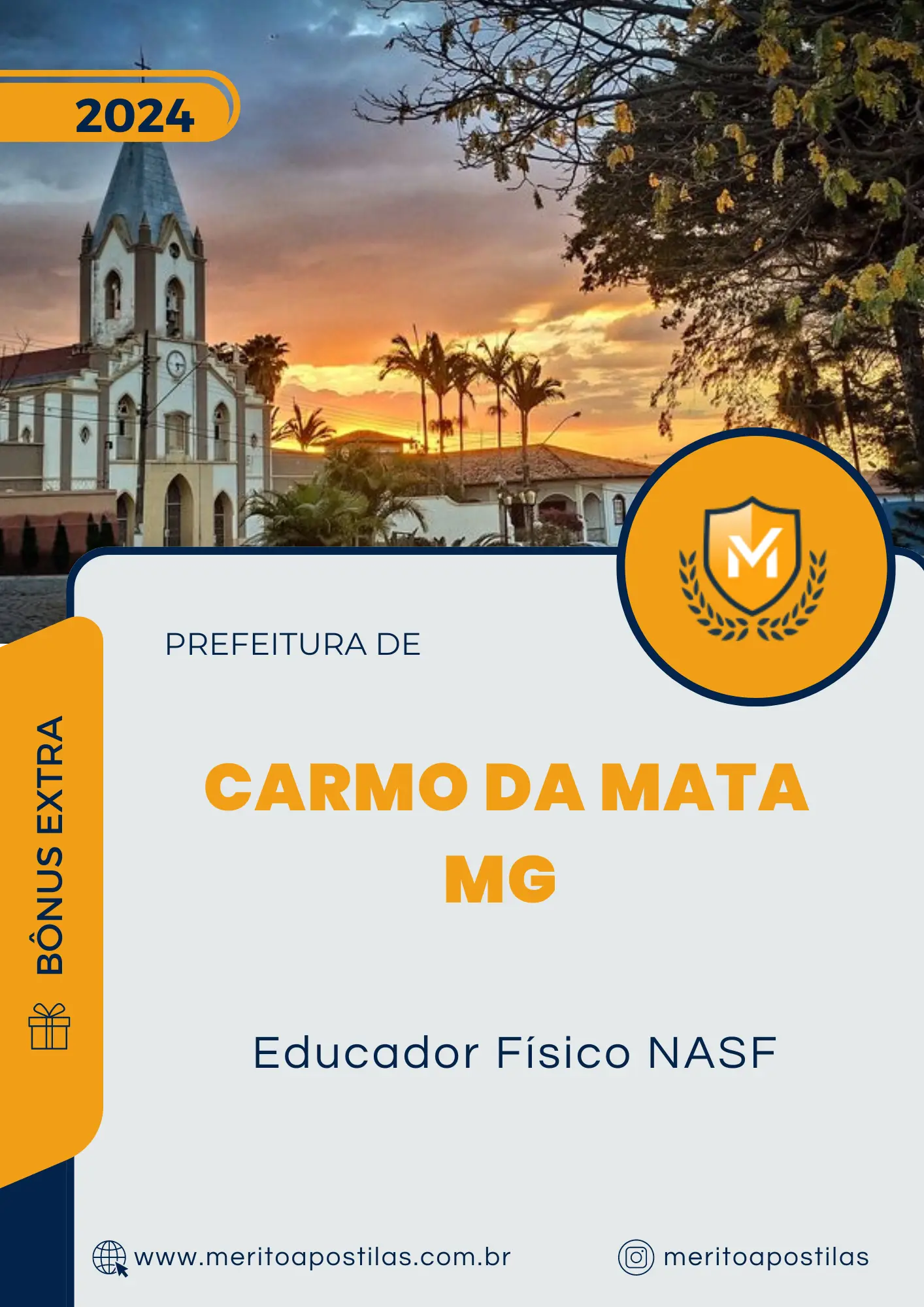 Apostila Educador Físico NASF Prefeitura de Carmo da Mata MG 2024