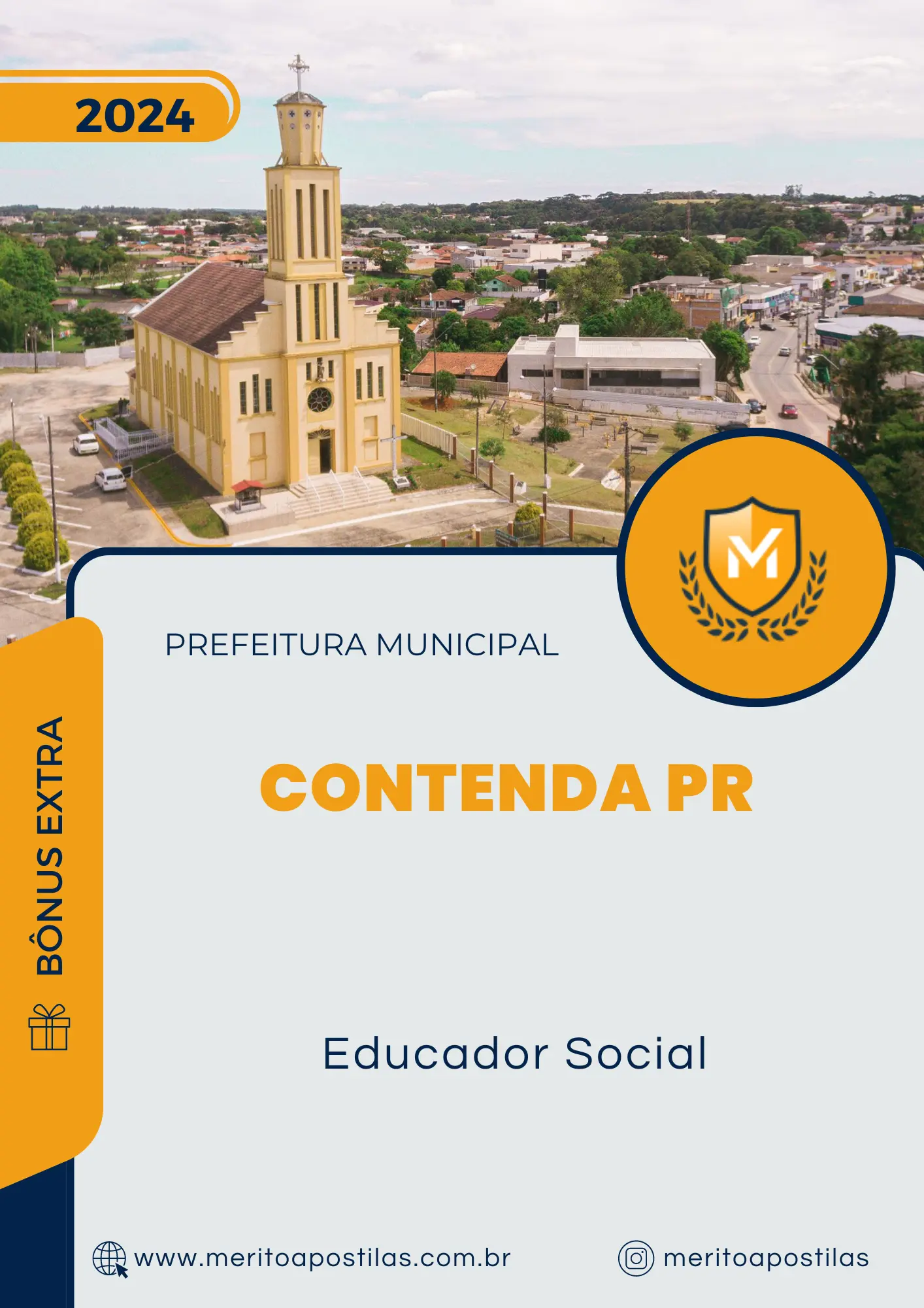 Apostila Educador Social Prefeitura de Contenda PR 2024