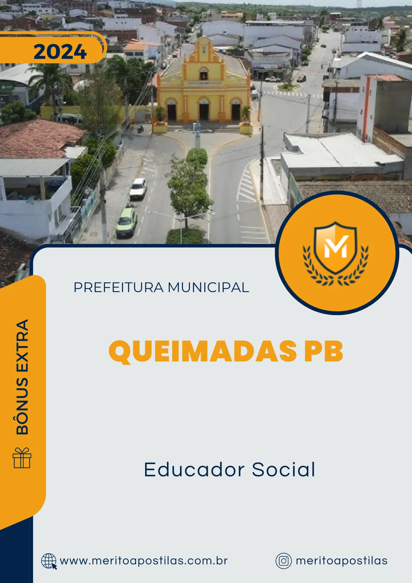 Apostila Educador Social Prefeitura de Queimadas PB 2024