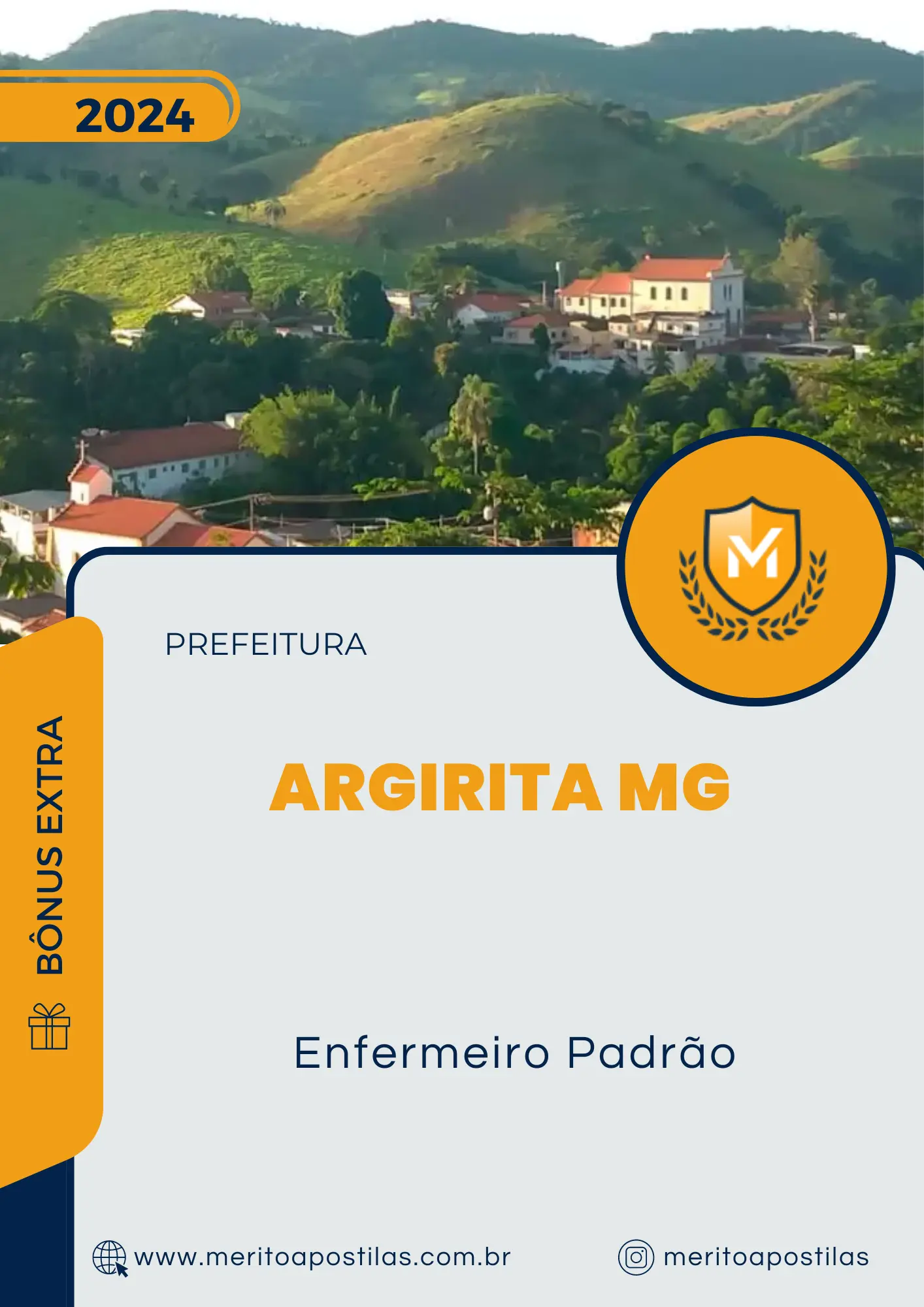 Apostila Enfermeiro Padrão Prefeitura Argirita MG 2024