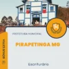 Apostila Escriturário Prefeitura de Pirapetinga MG 2024