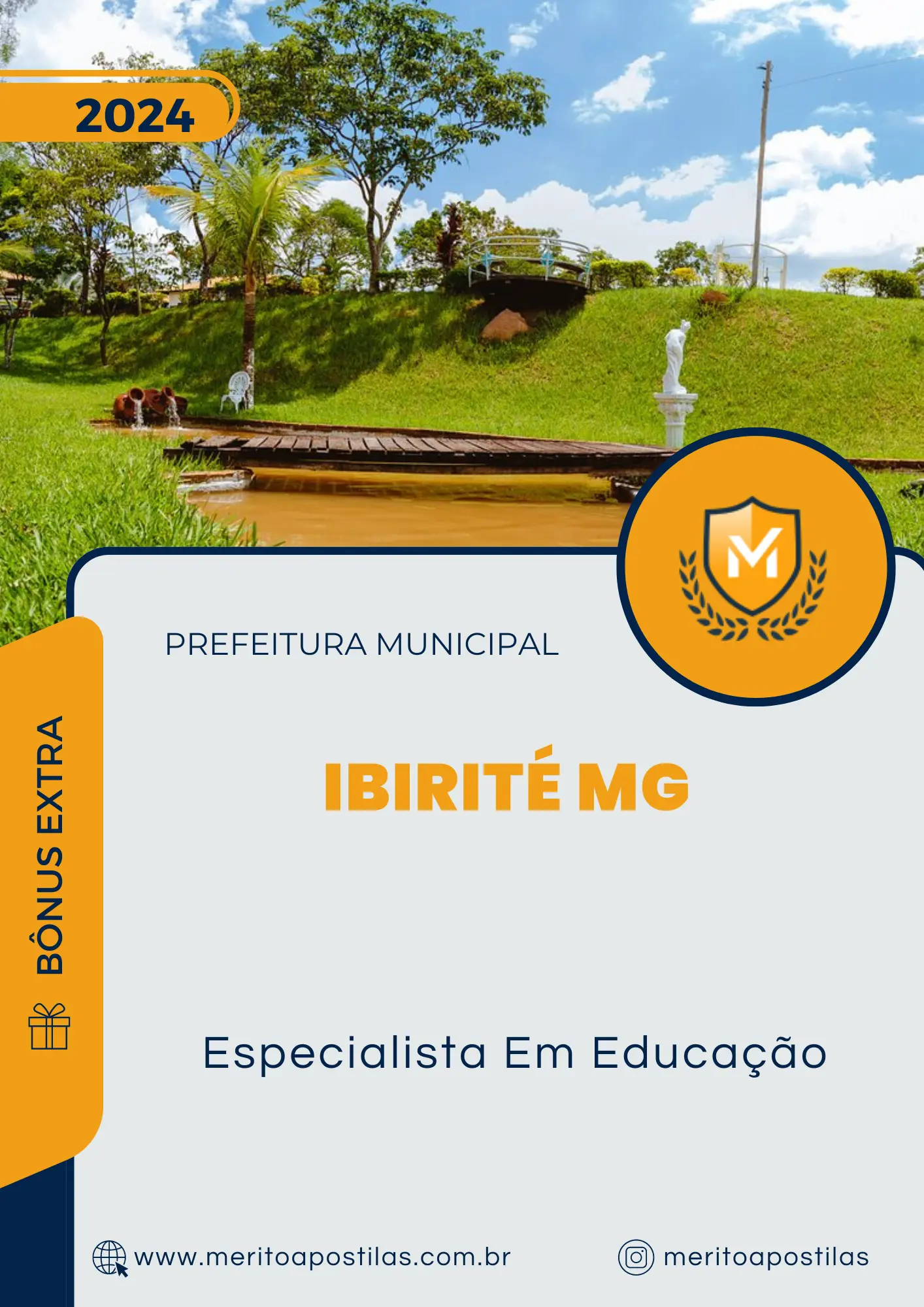 Apostila Especialista Em Educação Prefeitura de Ibirité MG 2024