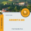 Apostila Farmacêutico Prefeitura Argirita MG 2024
