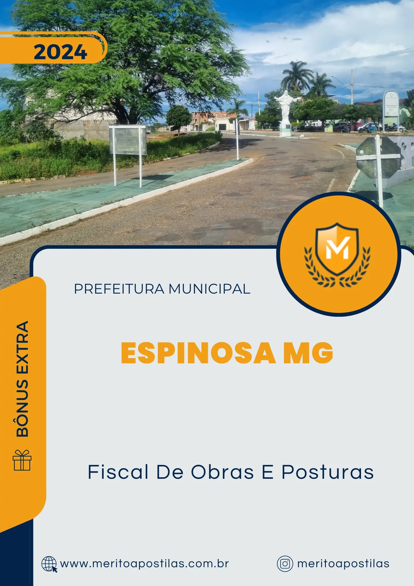 Apostila Fiscal De Obras E Posturas Prefeitura de Espinosa MG 2024