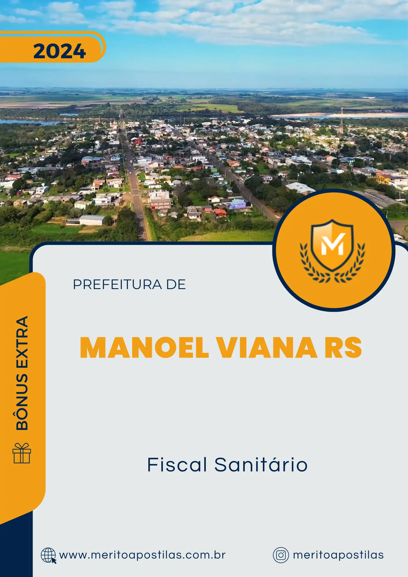 Apostila Fiscal Sanitário Prefeitura de Manoel Viana RS 2024