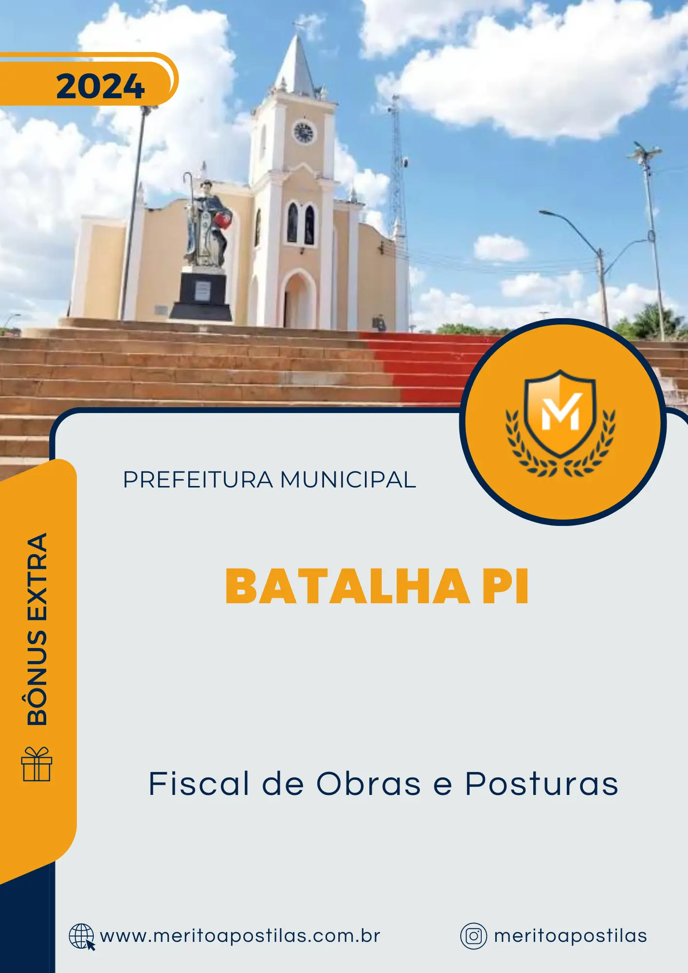 Apostila Fiscal de Obras e Posturas Prefeitura de Batalha PI 2024