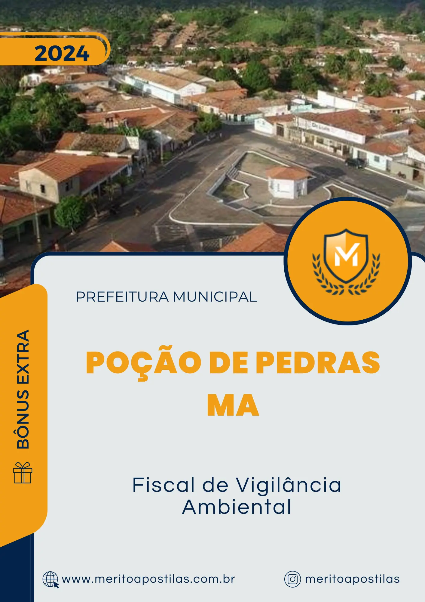 Apostila Fiscal de Vigilância Ambiental Prefeitura de Poção de Pedras MA 2024