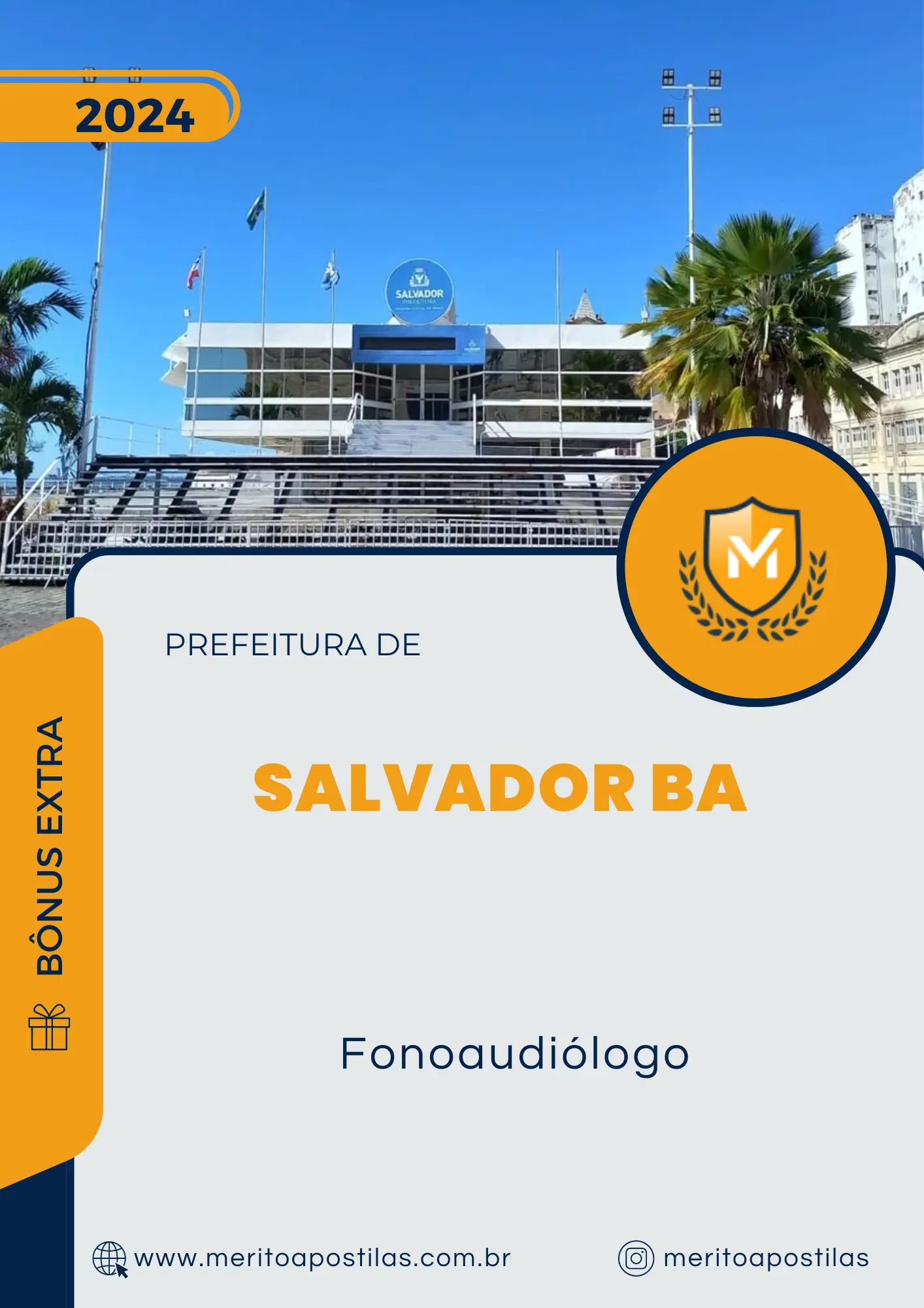 Apostila Fonoaudiólogo Prefeitura de Salvador BA 2024