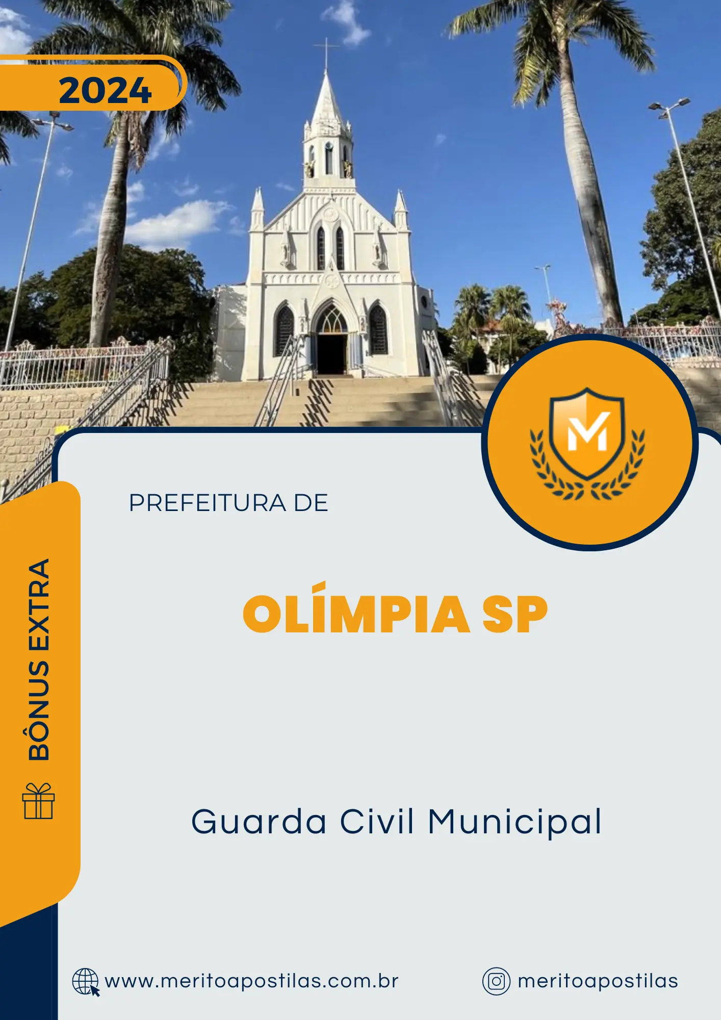 Apostila Guarda Civil Municipal Prefeitura de Olímpia SP 2024