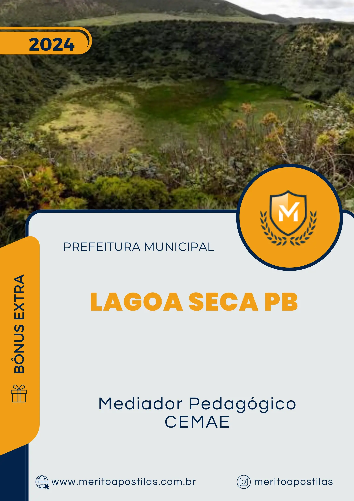 Apostila Mediador Pedagógico CEMAE Prefeitura Lagoa Seca PB 2024