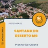 Apostila Monitor De Creche Prefeitura de Santana do Deserto MG 2024