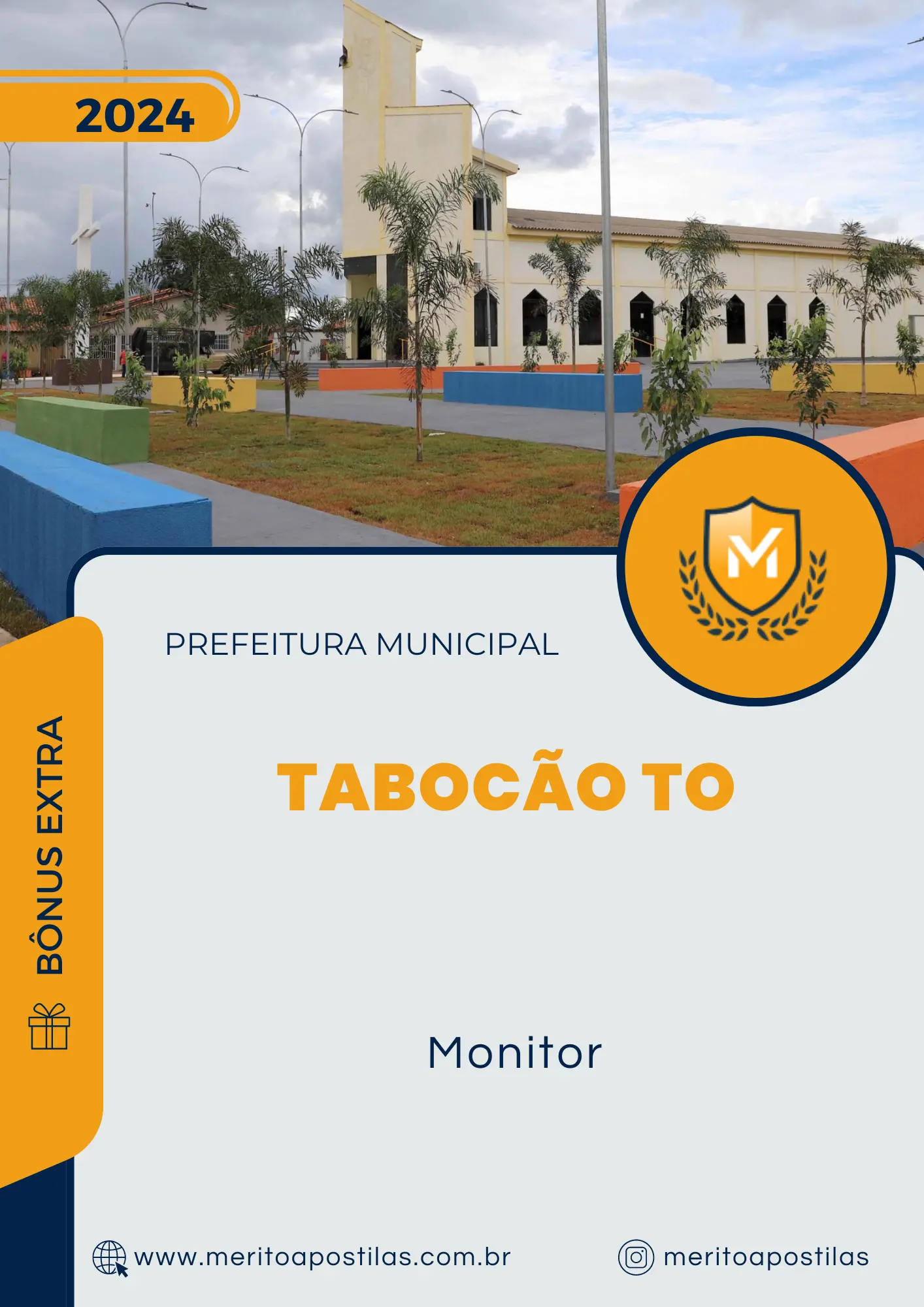Apostila Monitor Prefeitura de Tabocão TO 2024