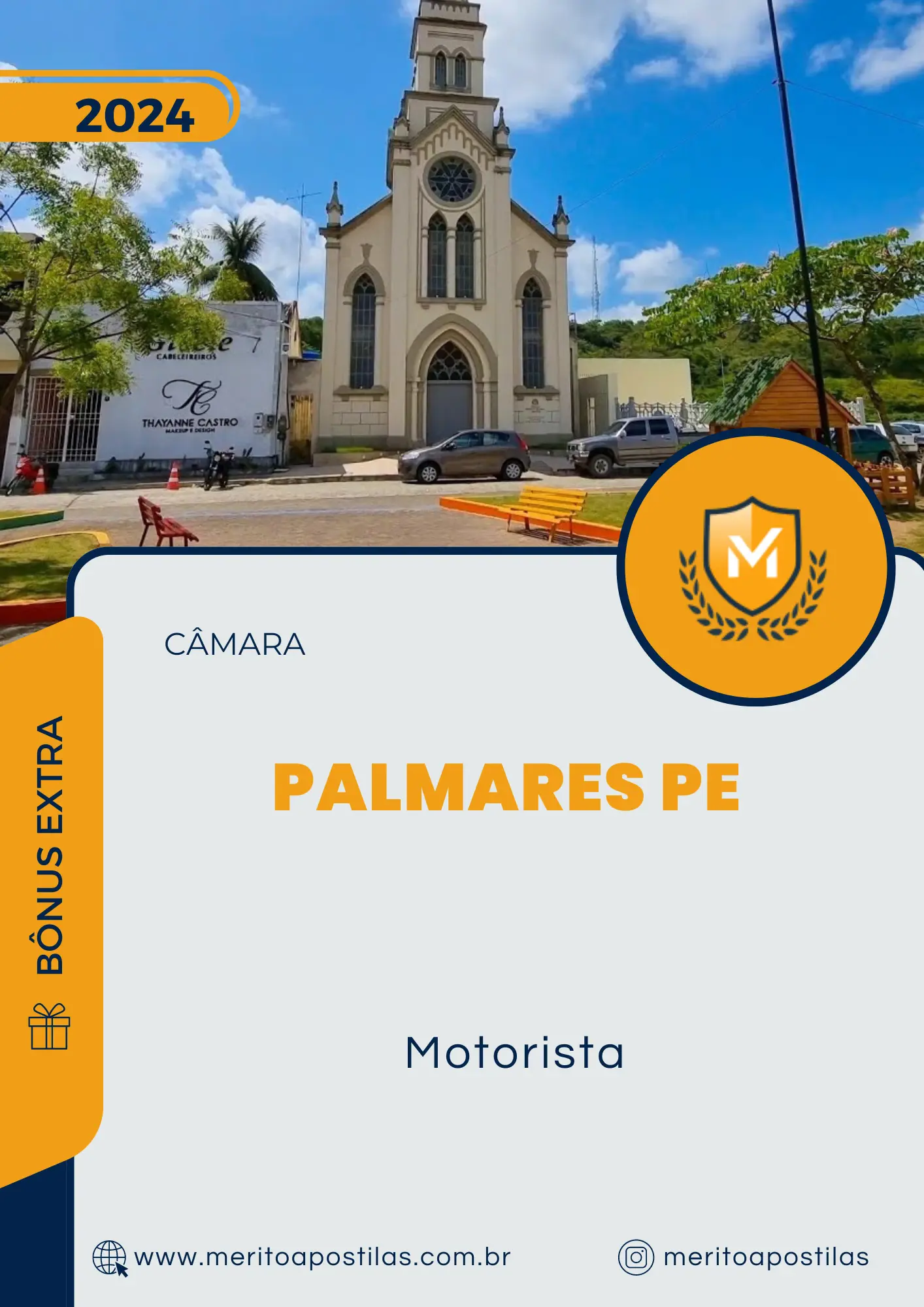 Apostila Motorista Câmara de Palmares PE 2024