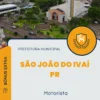 Apostila Motorista Prefeitura de São João do Ivaí PR 2024