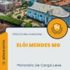 Apostila Motorista De Carga Leve Prefeitura de Elói Mendes MG 2024