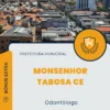 Apostila Odontólogo Prefeitura de Monsenhor Tabosa CE 2024