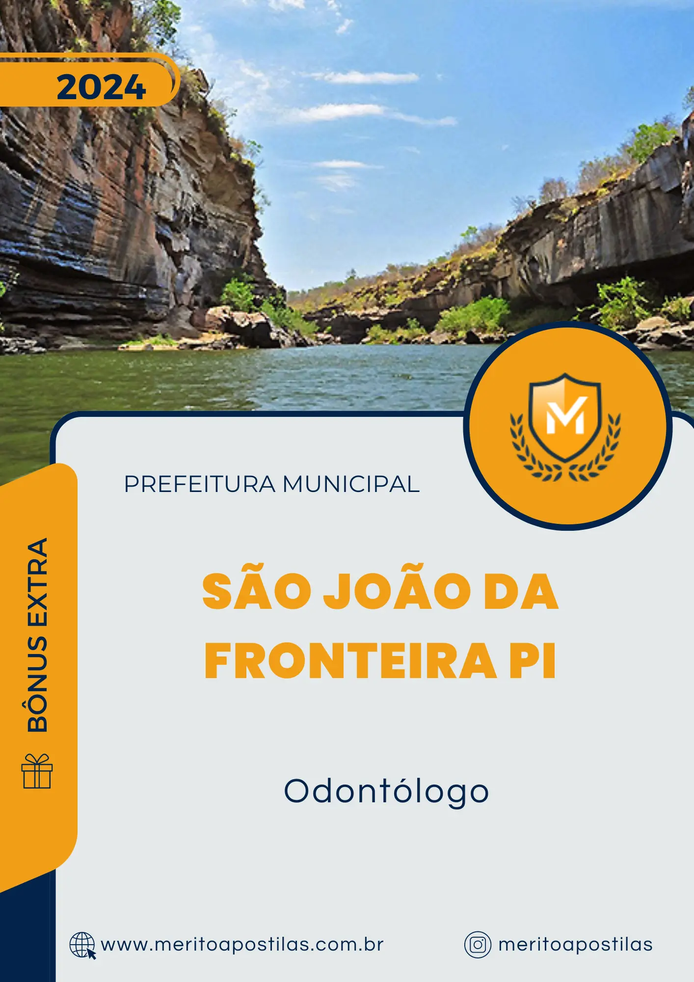 Apostila Odontólogo Prefeitura de São João da Fronteira PI 2024