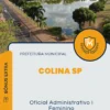 Apostila Oficial Administrativo I Feminino Prefeitura de Colina SP 2024