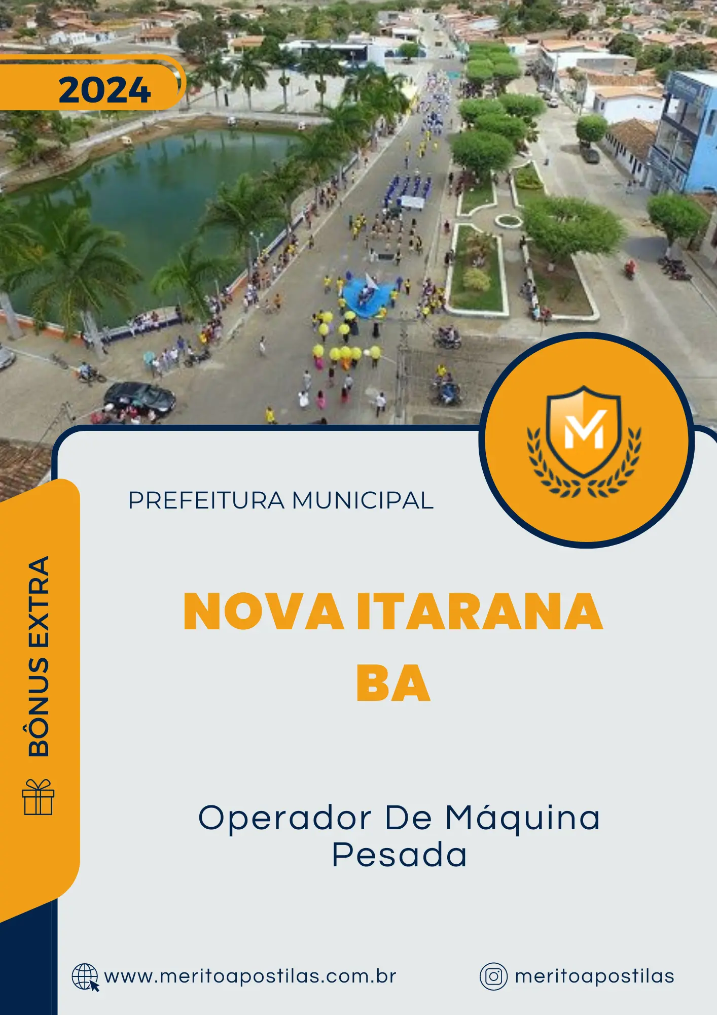 Apostila Operador De Máquina Pesada Prefeitura de Nova Itarana BA 2024