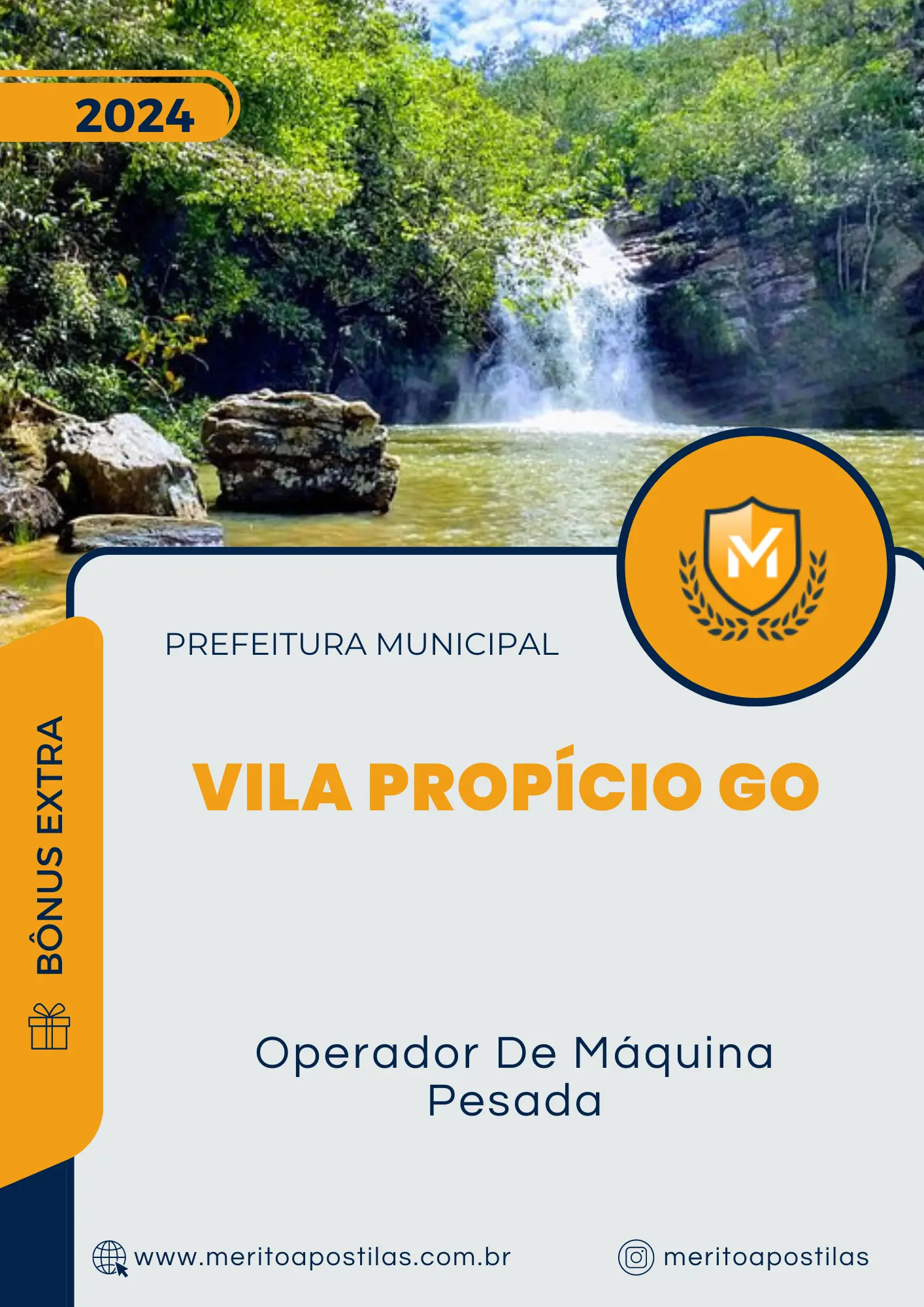Apostila Operador De Máquina Pesada Prefeitura de Vila Propício GO 2024