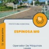 Apostila Operador De Máquinas Leves Prefeitura de Espinosa MG 2024