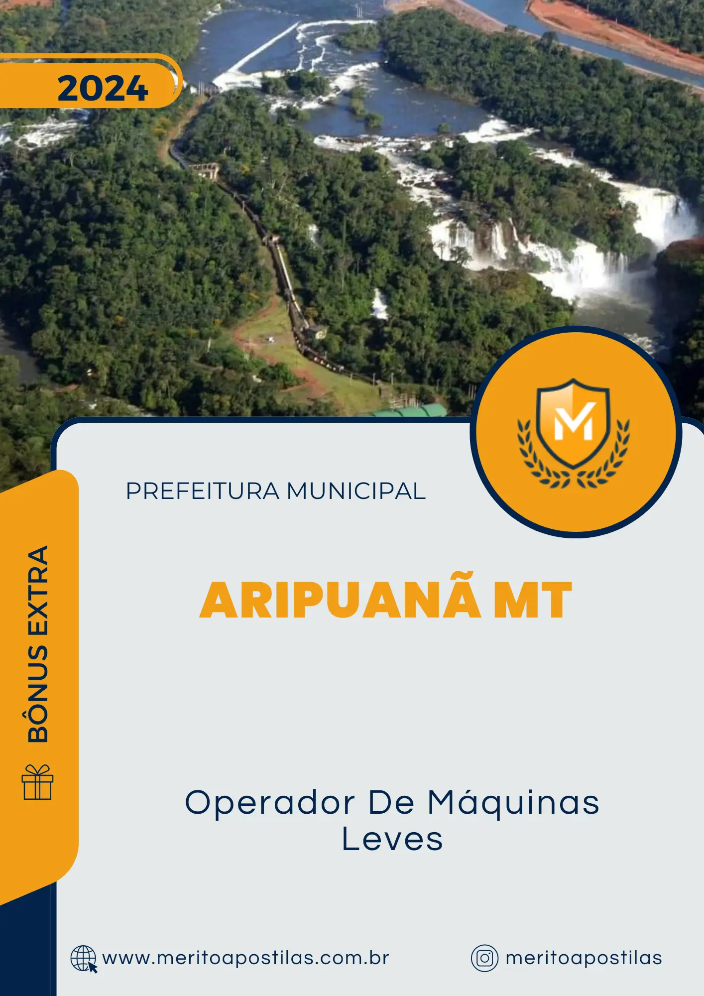 Apostila Operador De Máquinas Leves Prefeitura de Aripuanã MT 2024