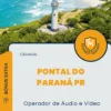 Apostila Operador de Áudio e Vídeo Câmara de Pontal do Paraná PR 2024